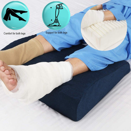 Ergo Curved Bed Wedge Pillow for Acid Reflux for Sleeping | Multipurpose Uses