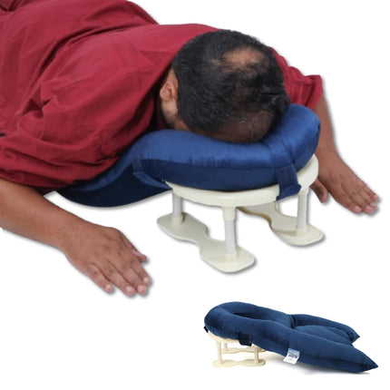 Metron Face Down Pillow for After Eye Surgery Recovery, Soft Foam Support for Post Surgery Face Pillow, Prone Pillow, Down Pillow for Sleeping