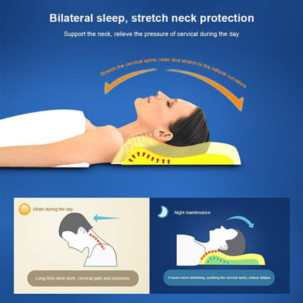 Cervical Pillow for Who Loves Soft Low Height for Sleeping Slim Pillow Help in Spondylitis Pain Neck Stiffness