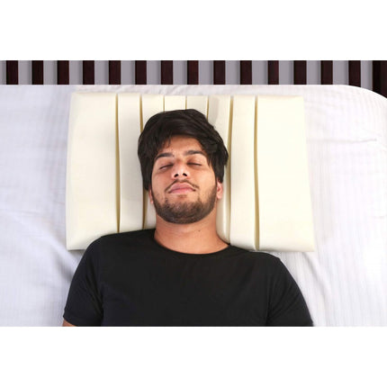 Cervical Pillow for Spondylitis Soft Supportive Memory Foam Contour Bed Pillow for Sleeping for Neck & Head Support