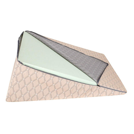 Extra Wide 12'' Height Wedge Pillow | L - 30'' X W - 30'' X H - 12'' Inches