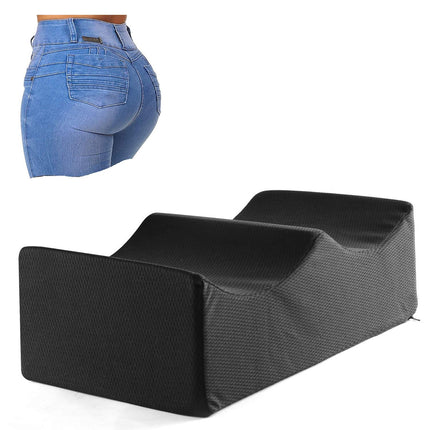Brazilian Butt Lift Pillow | Approved for Post Surgery Recovery Seat | BBL Foam Pillow | Firm Support Cushion Butt Support Technology | Black Color | Pack of 1