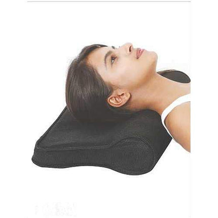 METRON- Universal Orthopedic Contoured Cervical Pillow |Size: 19”x12”x(4”-2”) | Comfort Level Firm Support