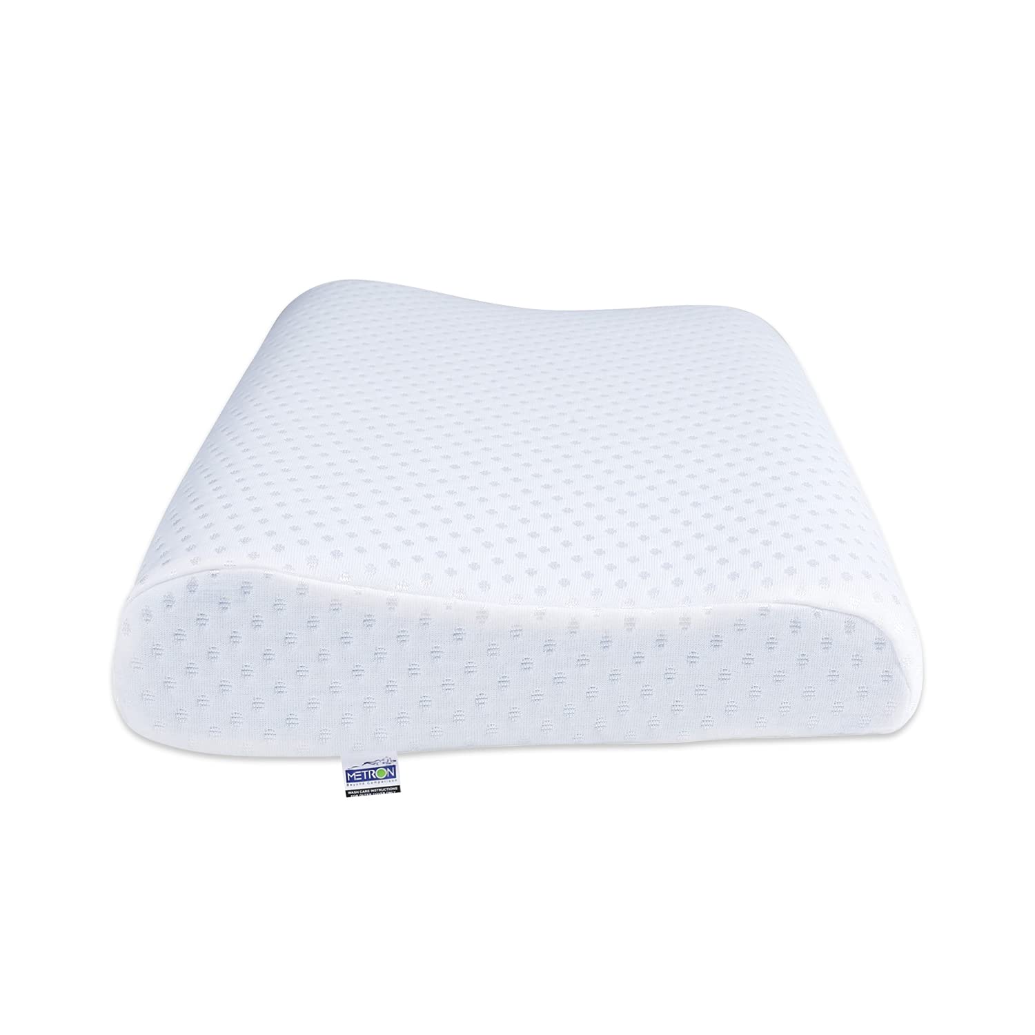 METRON Toddler Kids Soft Pillow for Sleeping Contour Medium