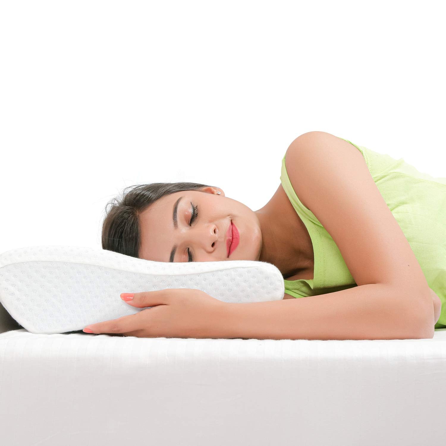 Metron Cervical Pillow for Spondylitis Visco Soft Memory Foam