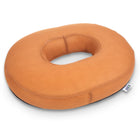 METRON Donut Ring Cushion Pillow for Piles  Orthopedic Firm Support for Coccyx Hemorrhoids Pain Relief during Pregnancy  Seat Chair Pillow for Tailbone Fistula  Washable Breathable Cover  Color Tan