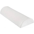 Firm Medical Grade Foam Half Moon Multiuse Knee, Leg and Back Support Bolster Pillow for Neck Pain Relief, Sciatica | L -20.5