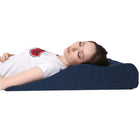 Gel Memory Foam Curved Wedge Pillow | L - 27'' X W - 23'' X H - 6'' Inches