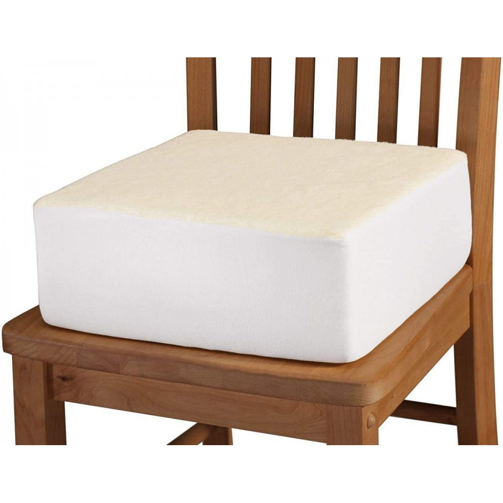 Extra Thick Height Booster Seat Cushion Suitable all type of chairs floor wheelchairs Chair Pad Supportive Sponge L-16” X W-16” X H-5” Inches