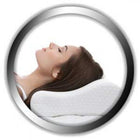 Cool Gel Infused Vissco Memory Foam Soft Support Contour Cervical Sleeping Pillow for Sleeping | L - 16