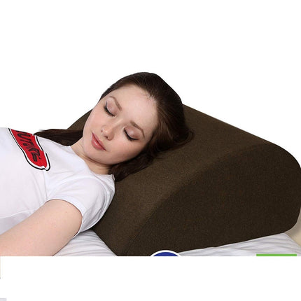 Ergonomic Lounge MultiPurpose Firm Support Wedge Pillow For Acid Reflux | L - 28'' X W - 16'' X H - 8'' Inches