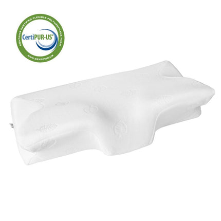 Cervical Pillow Contour Soft Memory Foam Orthopedic Pillow for Neck Pain Relief Pillow | L - 23.5” X W - 14.5” X H - 5.5” inches
