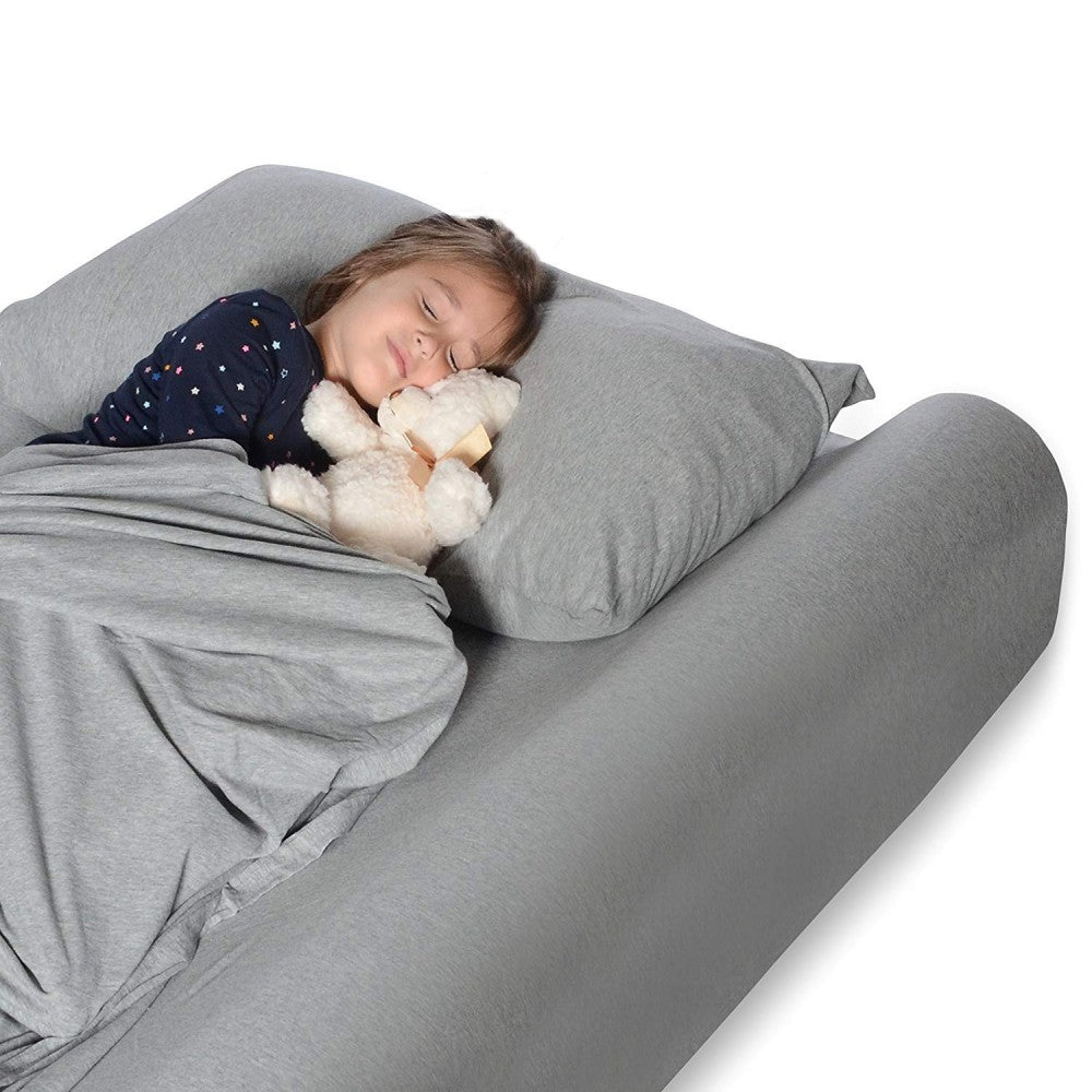 Side Rails Pillow Baby's Bed Rail Bumper/Foam Side Rail Pillow Pad Safety Guard for Bed ...