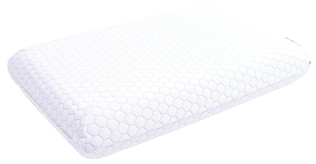 METRON -Music Smart Speaker Bed Sleep Foam Pillow With Built-In Stereo Speakers Comfort Level Firm Support, Standard, Yellow