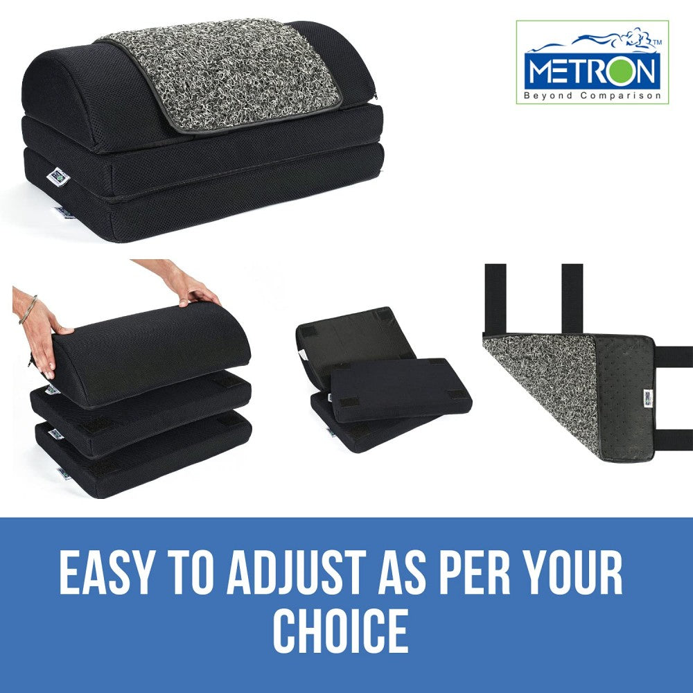 Interloped Foot Rest Stool for Under Desk – Metron Industries