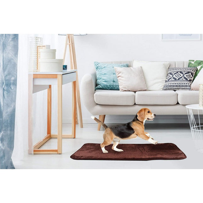 Medium Size | Dog Cat Pet Bed Mat Soft Crate Mat with Anti-Slip Bottom Machine Washable Pet Mattress for Dog Cat Sleeping