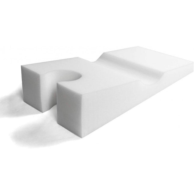 Face Down Pillow for Sleeping Lying Face Down for Massage Post Surgery | Flat Side for Men & Cut Designed Side for Women