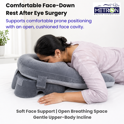 Face Down Pillow for Eye Surgery | Eye Surgery Recovery & Prone Pillow – FDP011