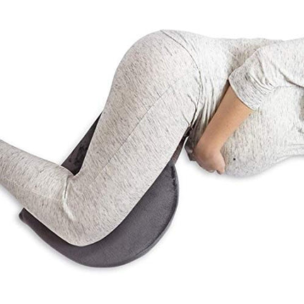 METRON- Memory Foam Soft Handy Multi Purpose Pregnancy Pillow for Women Helps in Sitting Sleeping Back Pain Relief & Leg Spacer