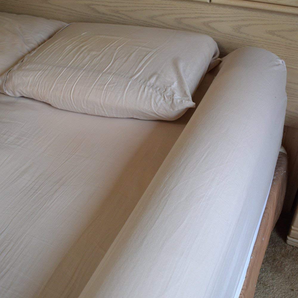 Side Rails Pillow Baby's Bed Rail Bumper/Foam Side Rail Pillow Pad Safety Guard for Bed ...