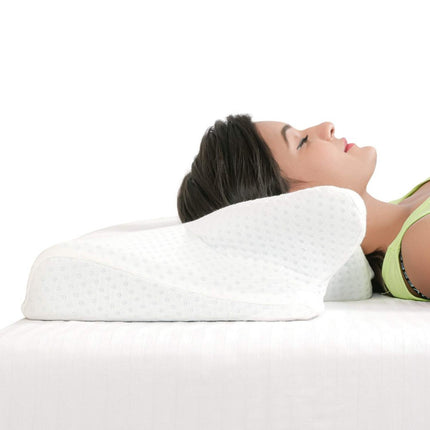 Cervical Pillow for Spondylitis | Visco Soft Memory Foam Pillow for Shoulder Neck Pain Relief | L - 26'' X W - 14.5'' X H - 5'' Inches