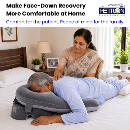Face Down Pillow for Eye Surgery | Eye Surgery Recovery & Prone Pillow – FDP011