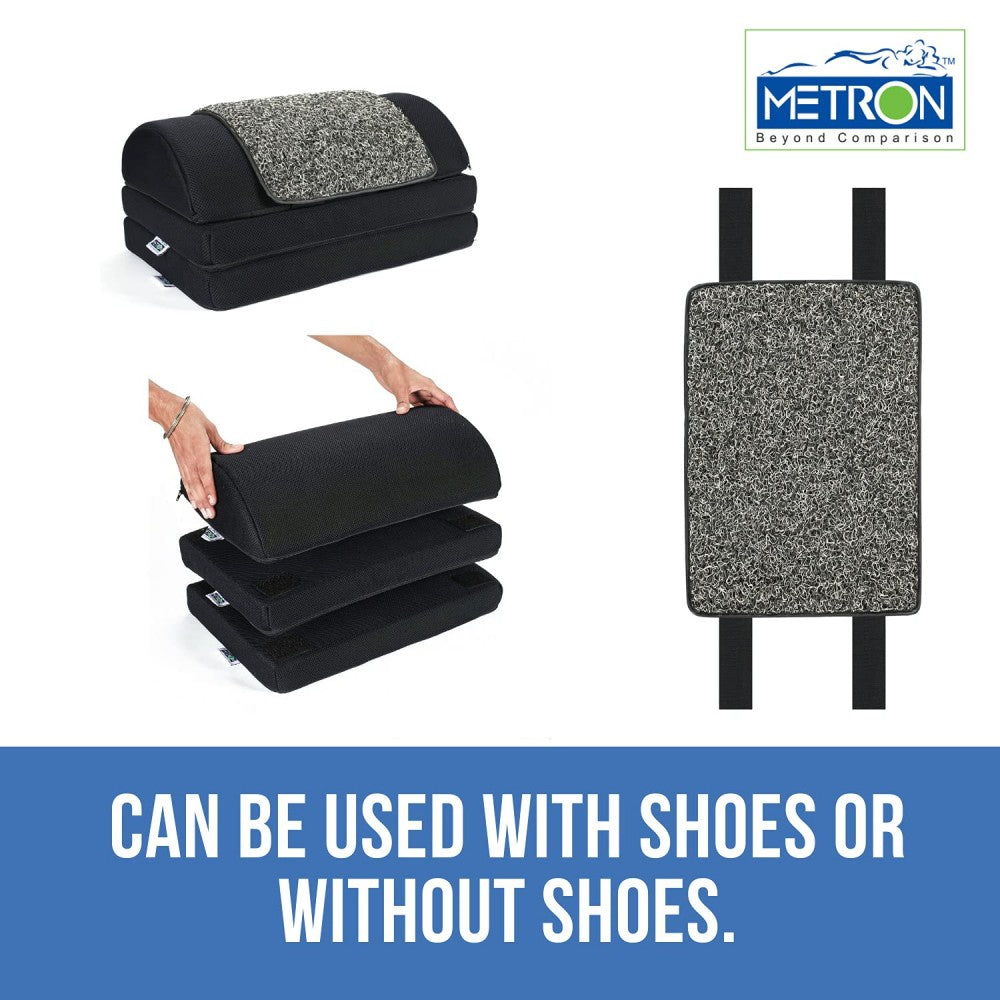 Interloped Foot Rest Stool for Under Desk – Metron Industries