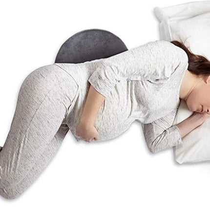 METRON- Memory Foam Soft Handy Multi Purpose Pregnancy Pillow for Women Helps in Sitting Sleeping Back Pain Relief & Leg Spacer