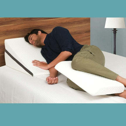 3-in-1 Technology  Wedge Pillow for Acid Reflux  Large Adjustable Wedge Pillow  L27'' X W25'' X H12'' Inches