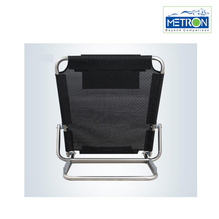 METRON Hospital Bed for Patients at Home - Backrest for Bed, Surgical Back Rest with Handle - Adjustable & Foldable Back Support for Bedridden Patients - Ideal for Hospital and Home Use