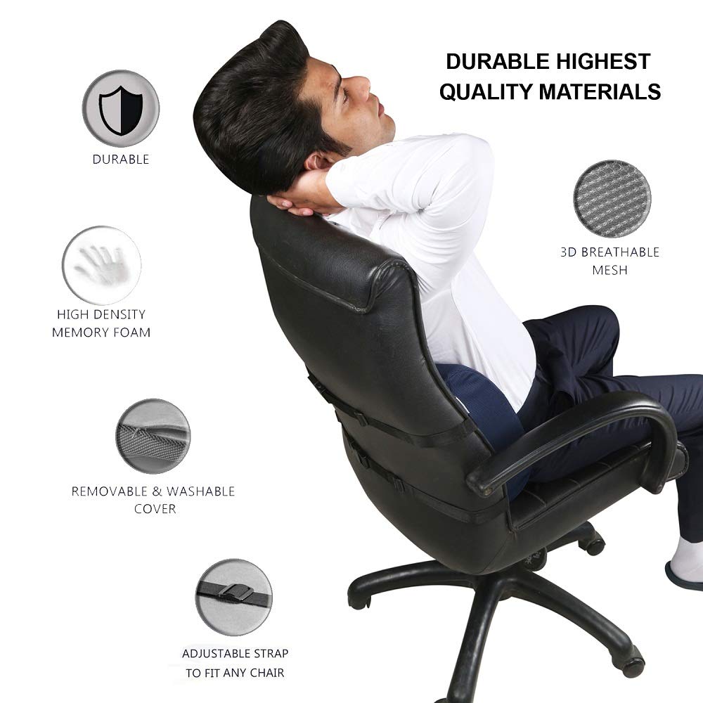 Chair Lumbar Support Back Cushion Back Cushion Lower Back Pain Relief