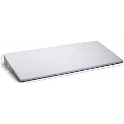 5” Feet Wide Firm Bed Wedge Pillow | L - 60'' X W - 30'' X H - 8'' Inches