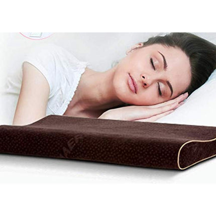 Cervical Pillow for Who Loves Soft Low Height for Sleeping Slim Pillow Help in Spondylitis Pain Neck Stiffness