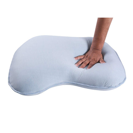 METRON Pillow for Side Sleepers  Thick  Filled with Shredded Memory Foam Soft Chips  Special Design  with Washable Cover  Pack of 1