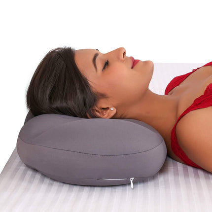 METRON- Unique & Comfortable Orthopedic Microbead Cloud Pillow That is Light & Cooling with Conforming Properties for The Head and Neck Support