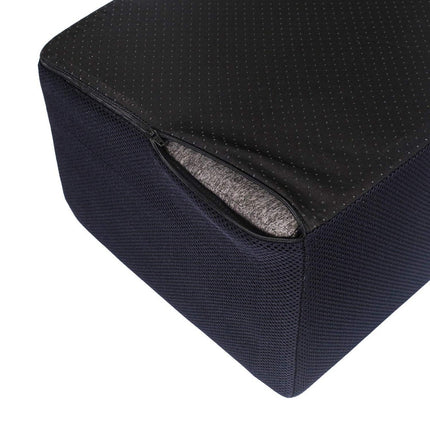 Extra Large Foot Rest - Foam Cushion with Non-Slip Bottom Cover (18" x 12" x 8") – Designed to Support & Raise Your Legs Feet | Pack of 1