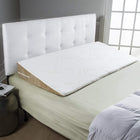 Metron Extra Wide Queen Bed Wedge Pillow For Sleeping– Big Wedge Pillow For Couples For After Surgery–Inclined Bed Raiser-Helps In Acid Reflux, Gerd –Size 60”X30”X8” Inches - Foam, Multicolor