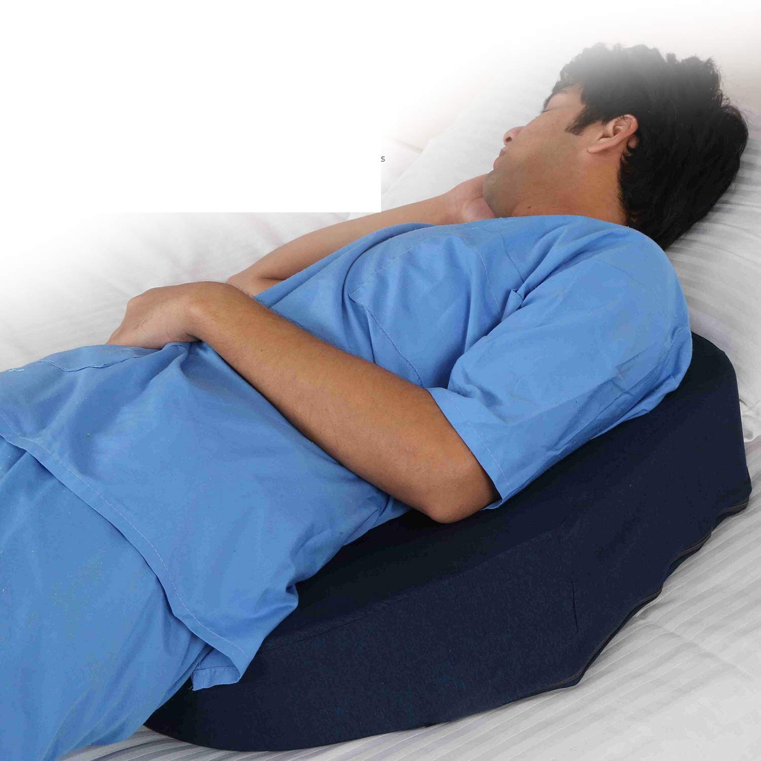 Metron- Wedge Pillow for Bed Sore Relief Turning Wedge for