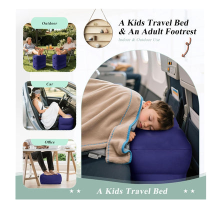 Inflatable Travel Foot Rest Cushion |  Metron AirLift Inflatable Travel Foot Rest FR029