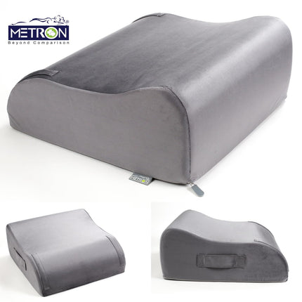orthopedic leg elevation pillow for reducing heaviness and restless legs at night