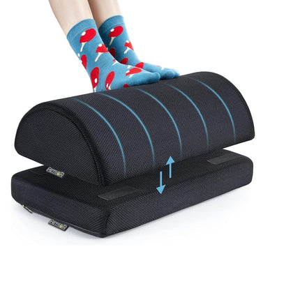 adjustable foot rest under desk for back pain relief ergonomic office footrest cushion for posture support India
