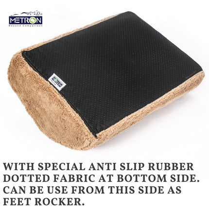 anti slip foot rest rocker for improving blood circulation reducing swelling and relaxing legs during long sitting