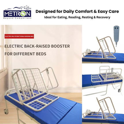 bedridden patient care solution for eating reading and sitting comfortably at home India Metron