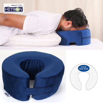 best pillow for face down position after vitrectomy surgery with pressure free breathing space