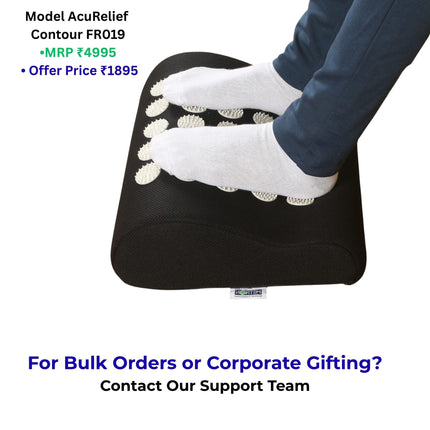 Buy acupressure reflexology foot rest online in India at best price for office and home use with comfort and pain relief benefits