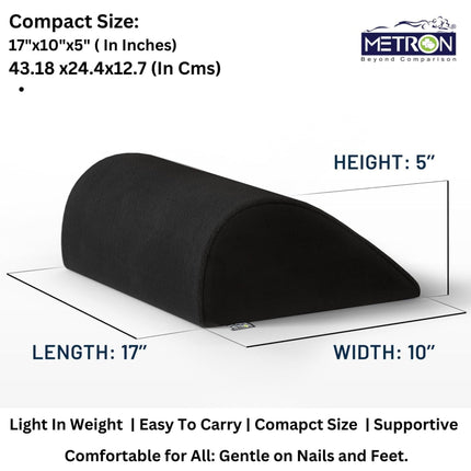 compact foot rest size suitable for under desk office setup