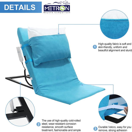 durable and comfortable back support for bed for daily use in home care setup for patients and elderly india metron