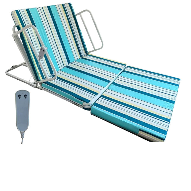 electric backrest for patient bed at home India for elderly and bedridden care Metron