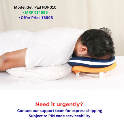 Best face down pillow for post eye surgery recovery in India with price for vitrectomy macular hole and retinal detachment patients