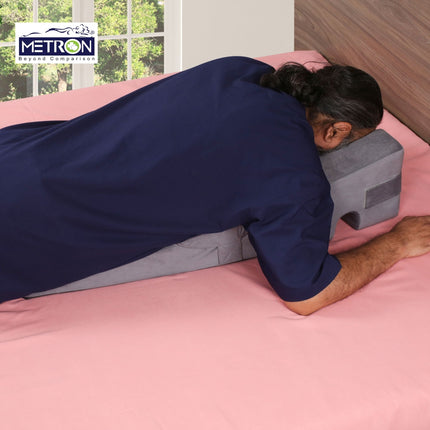 face down pillow used at home for vitrectomy recovery helping patient sleep face down comfortably after eye surgery